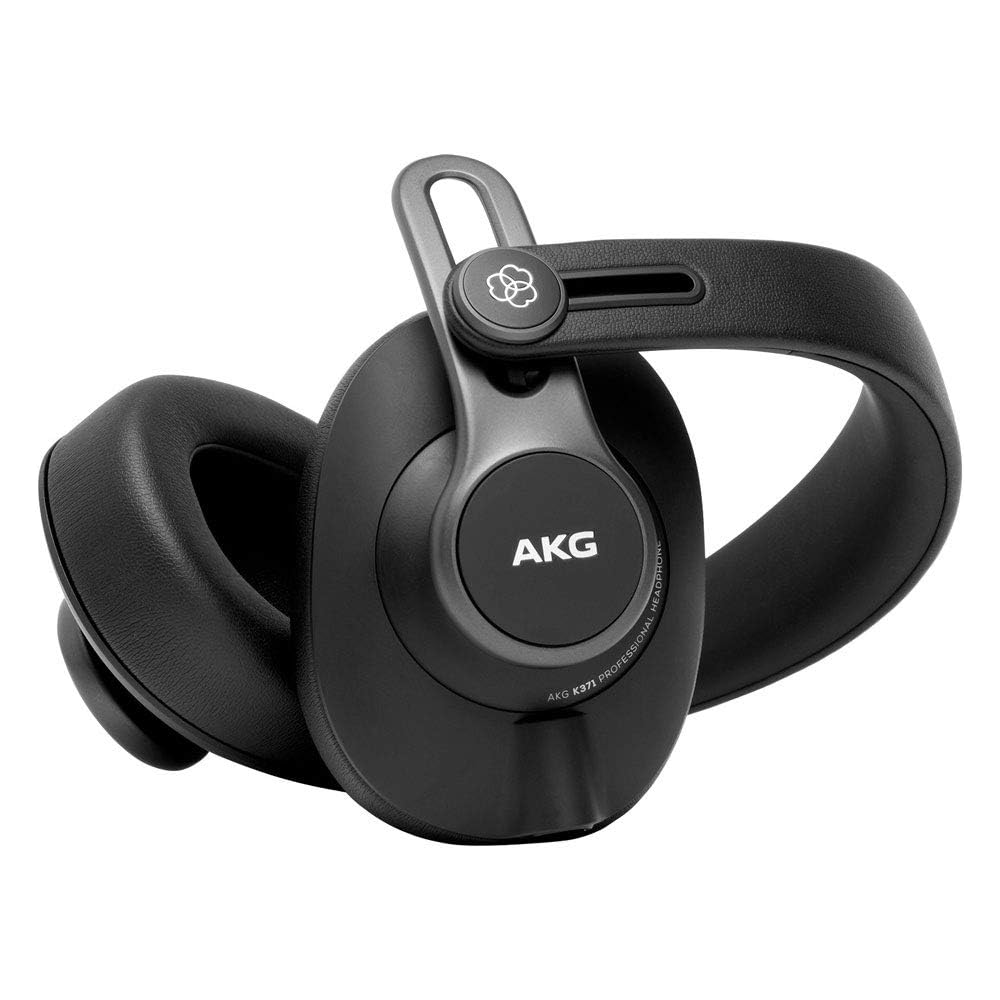 AKG K371-Y3 Closed-Back Studio Headphones with 3-Year Warranty and Comfortable Fit