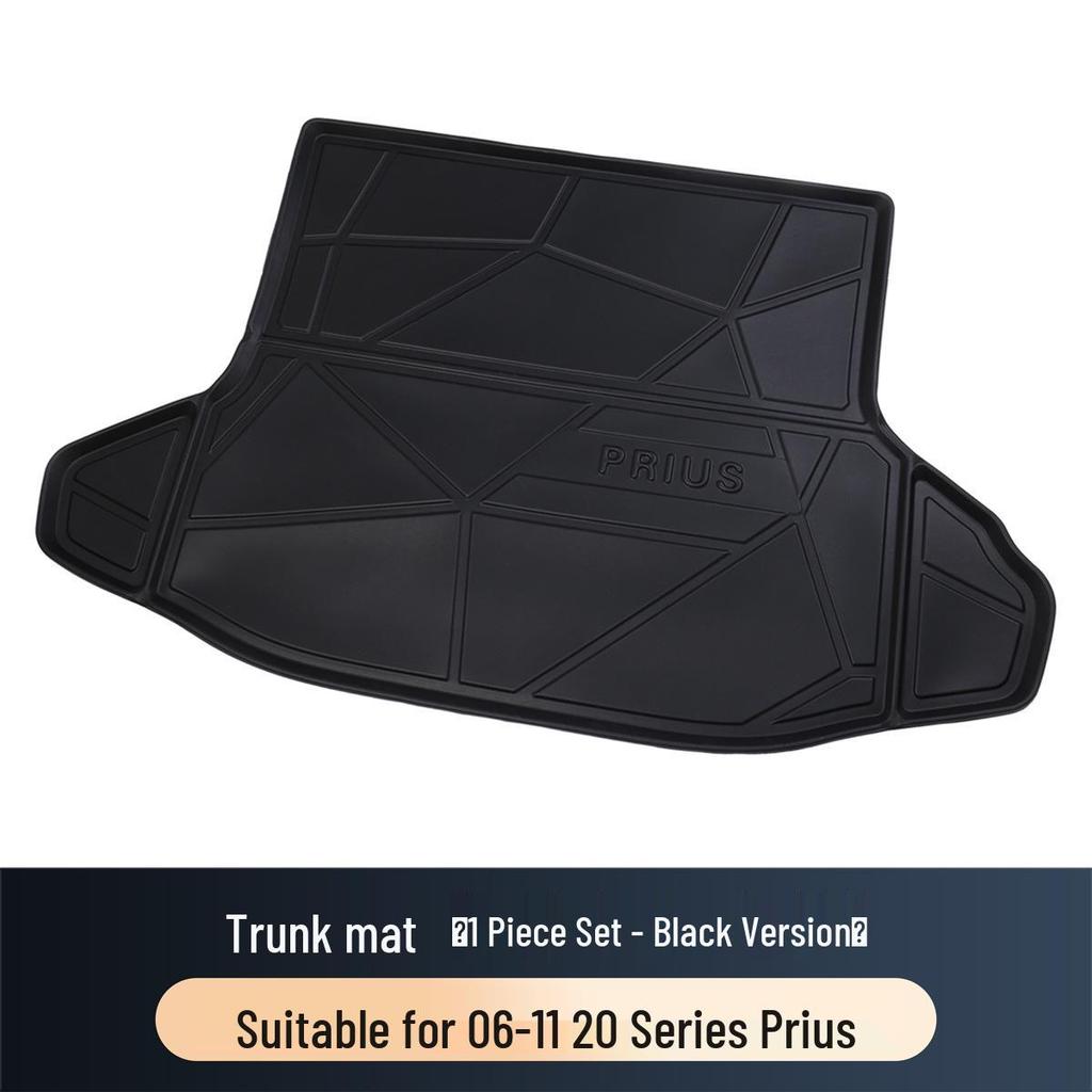 Waterproof 3D Trunk Mat for 06-23 Prius 50 Series - TPE Rear Trunk Mat