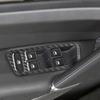 Bright Carbon Fiber Car Inner Door Window Button Frame Cover For Golf 7 14-19