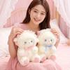 20cm Sitzendes Süßes Lamm Schaf Puppe Plüschtier Gefüllt Rosa Blau Cartoon Grasland Tier Plüschtier Freundin Geschenk
