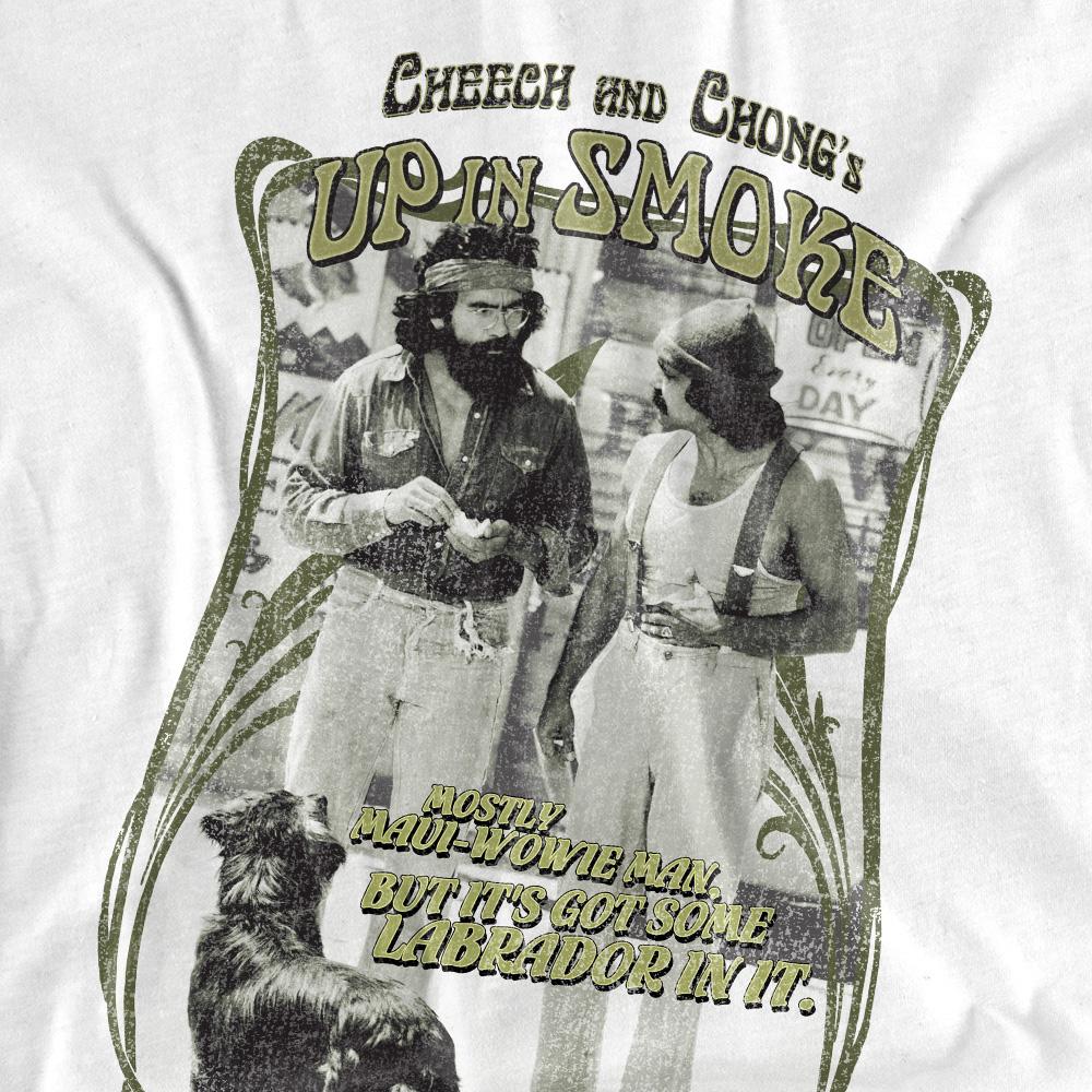 Cheech & Chong Unisex Adult Up In Labrador T-Shirt