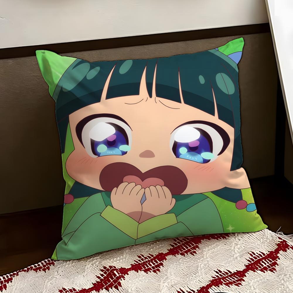 The AApothecary Diaries Anime Cushion Cover Reversible Soft Durable Pillow Cover Home  Car MultiScene Use for Daily Comfort