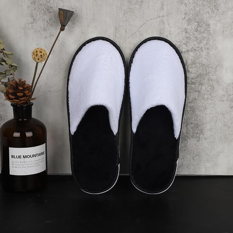 Anti-Slip Portable Thickened Disposable Slippers for Hotels, Inns, Beauty Salons, and Travel