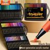 Echter Farbe Quadratischer Marker: Aquarellstift & Acrylkreide Set für Kinder, Bunter Pinsel
