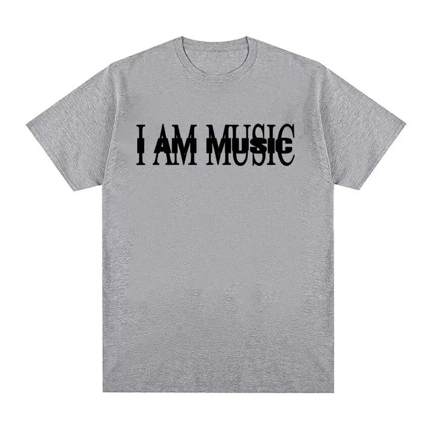 Playboi Carti I Am Music Album Print T-Shirt Y2K Meme Opium Ken Carson Destroy Lonely T Shirts Unisex Dámská Móda Vintage Tričko