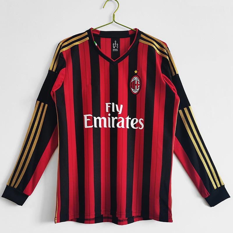 Vintage Long Sleeve Football Jersey AC Inter Milan Lazio Retro Soccer Shirt Fans