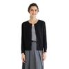 Women's Gold Sand Cashmere Cardigan - Twisted Cable Knit, Round Neck, Striped, Slim Fit, Autumn/Winter Sweater.