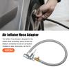 X AUTOHAUX Tire Inflator Extension Hose Air Pump Hose Tire Air Connector Chuck Lock