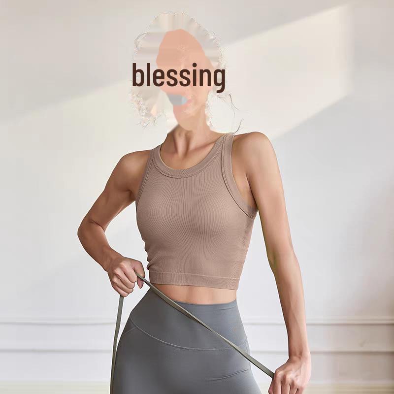 

Женский противоударный спортивный жилет - бюстгальтер для бега, йоги, пилатеса Small