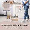 Easy To Clean Cat Litter Scoop Metal Kitten Litter Shovel Durable Cat Poop Spoon  Pet Supplies