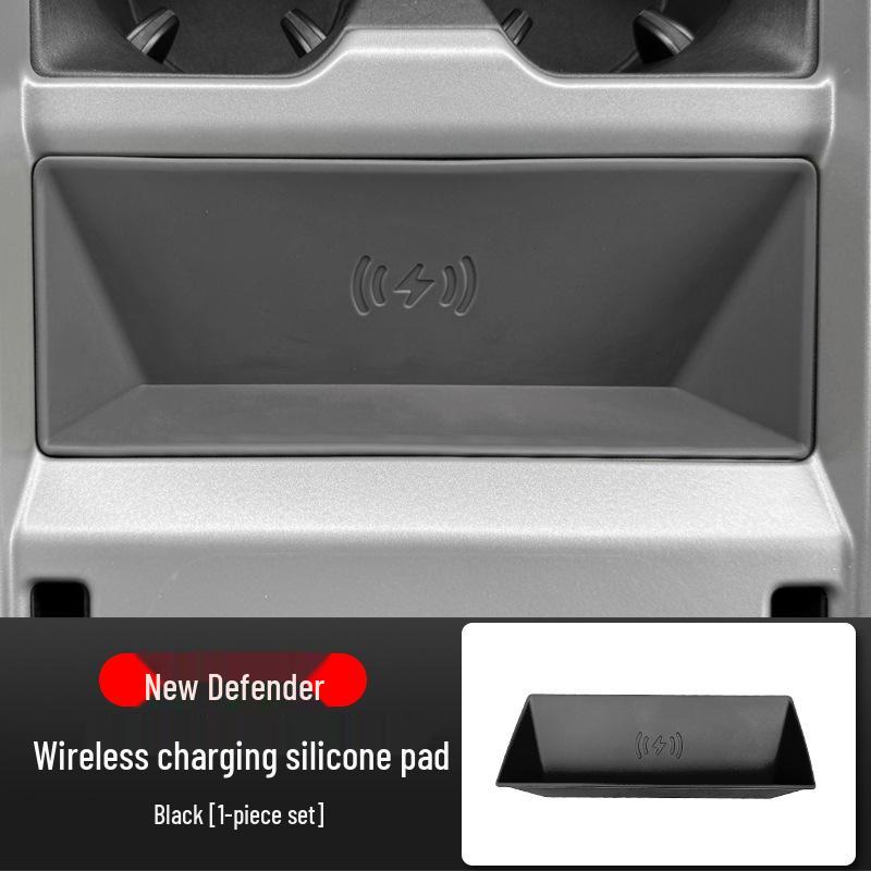 

Land Rover Defender 90/110 Wireless Charger Pad & Cup Holder Silicone Cover - Fits 25 Models