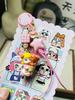 Bread Change Baby Cute Grain Keychain DIY Mobile Phone Chain Accessories Jasmine Pendant Cute Car Pendant