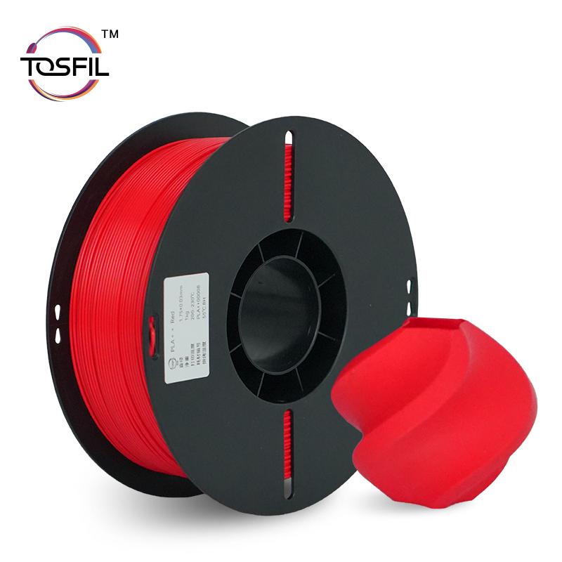 TOSFIL 3D Printing Filament PLA++ High Speed 1kg Roll 1.75mm ±0.02mm 3D Printer Consumables Material  Smooth Surface ROHS