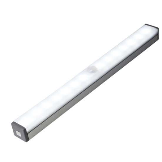 

1 комплект, беспроводная светодиодная лампа, небликующее освещение, простая установка, практичный датчик движения, ночной комплект для дома White Light. 21cm