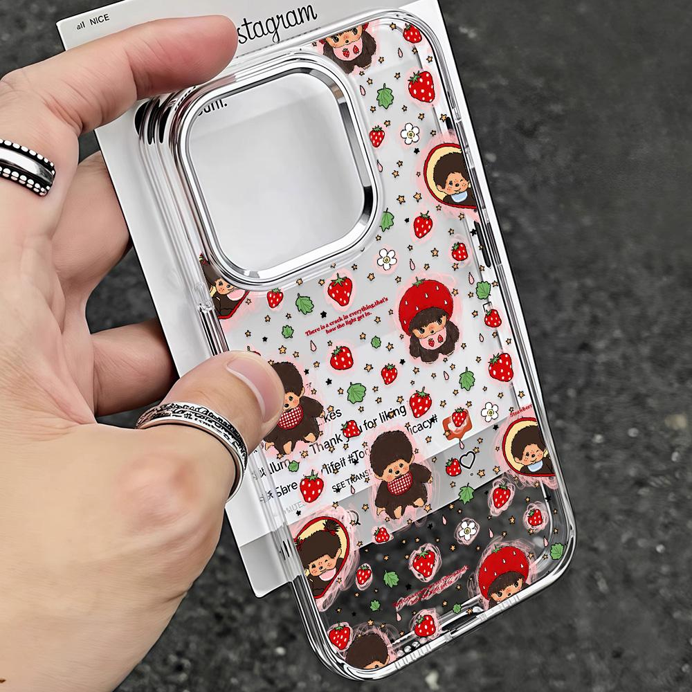 Cute Monchhichis New Ins Phone Case For Xiaomi Redmi Note A5 A3 15 14 13 14c 13c 12 11 12s 12c 10c 10 9 Pro Plus 4G 5G Cover