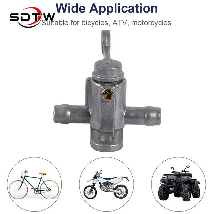 Motorcycle 8mm 5/16'' Fuel Tap Gas Petrol Valve Fuel Tank Switch for Honda Kawasaki KTM Suzuki Yamaha ATV PW50 PW80 Universal