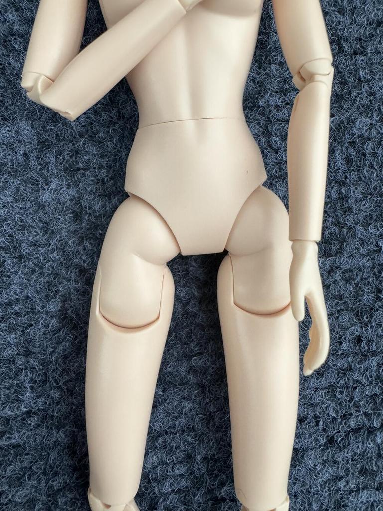NEW Original QGJR Doll Body High Quality Super White Pink White Beige 27CM 1/6 Replacement Body For FR/IT Doll Heads