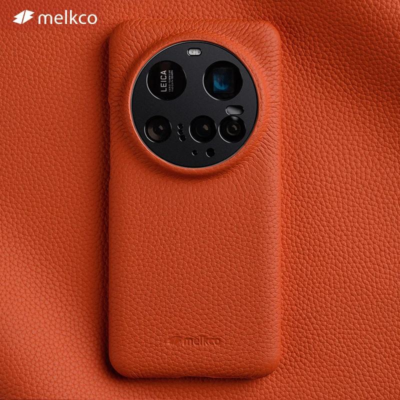 Melkco 100% Echtes Leder Case für Xiaomi 15 17 Ultra Magnetische Luxus Rindsleder Hülle Schutz Premium Cases Abdeckung