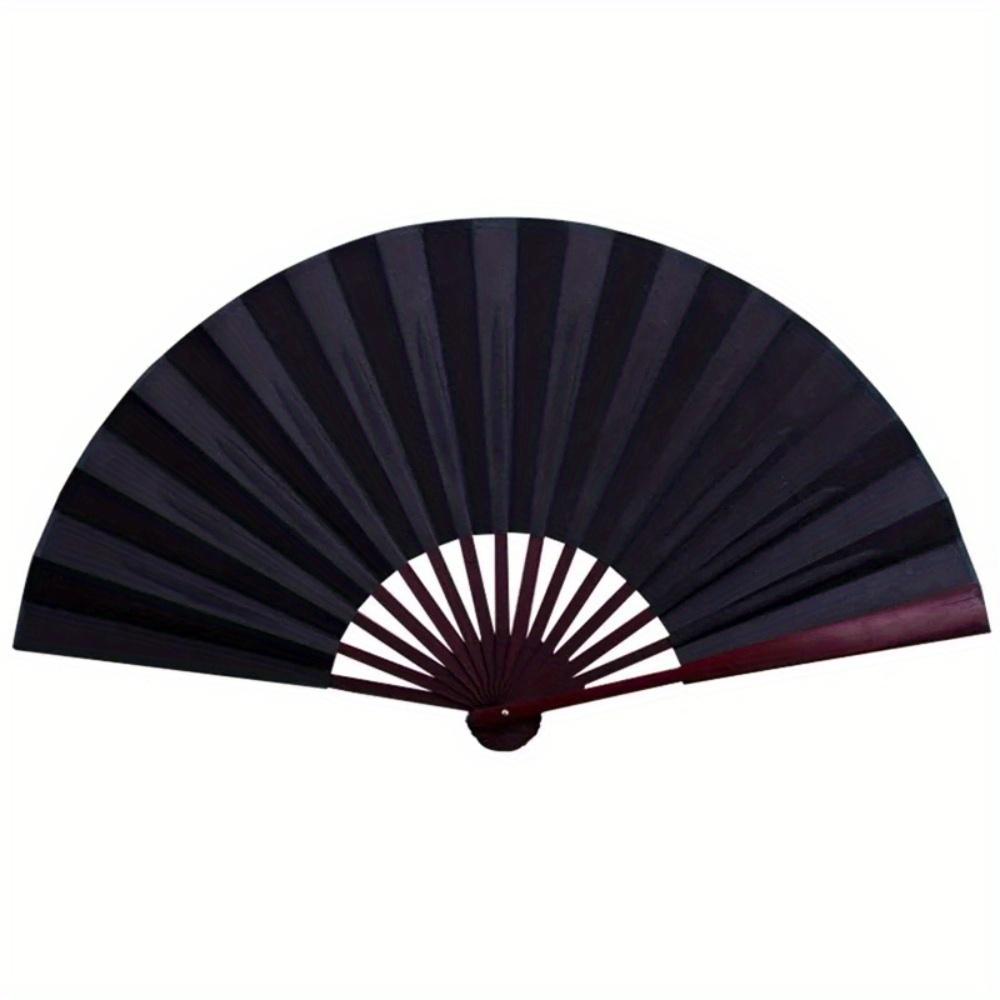 1PC 10 Inch Folding Fan Hand Silk Cloth DIY Chinese Folding Fan Wooden Bamboo Antiquity Fold Fans DIY Calligraphy Painting Decor