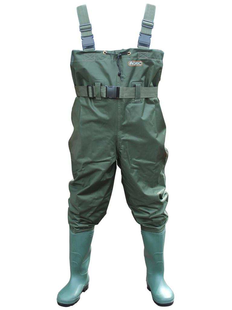 Shokaido Agric Waders Boots Green L V-70D