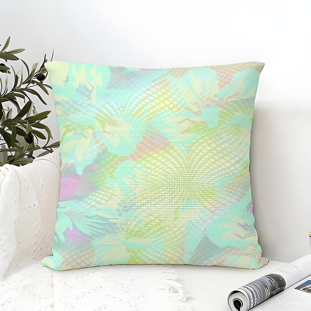 Vintage Psychedelic Texture Pillow Case linen pillow case sofa home decor cushion cover cushion cove