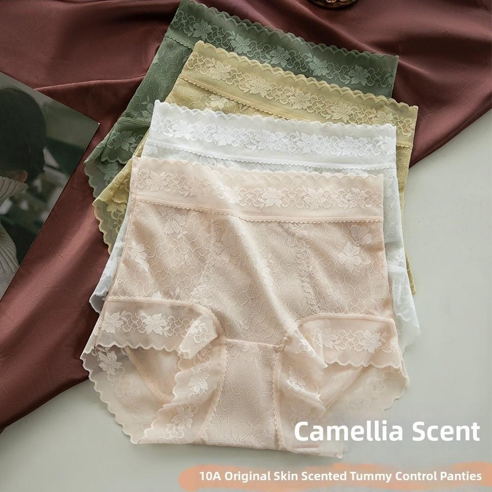 Tummy Control Lace Butt Lifter Briefs High Waist Women Underwear Lace Slimming Shapers  Female