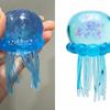 New Cartoon Squishy Sensory Squeeze Jellyfish Toy Glitter Filled Portable Handheld Stress Relief Desktop Relaxation Doll Gifts