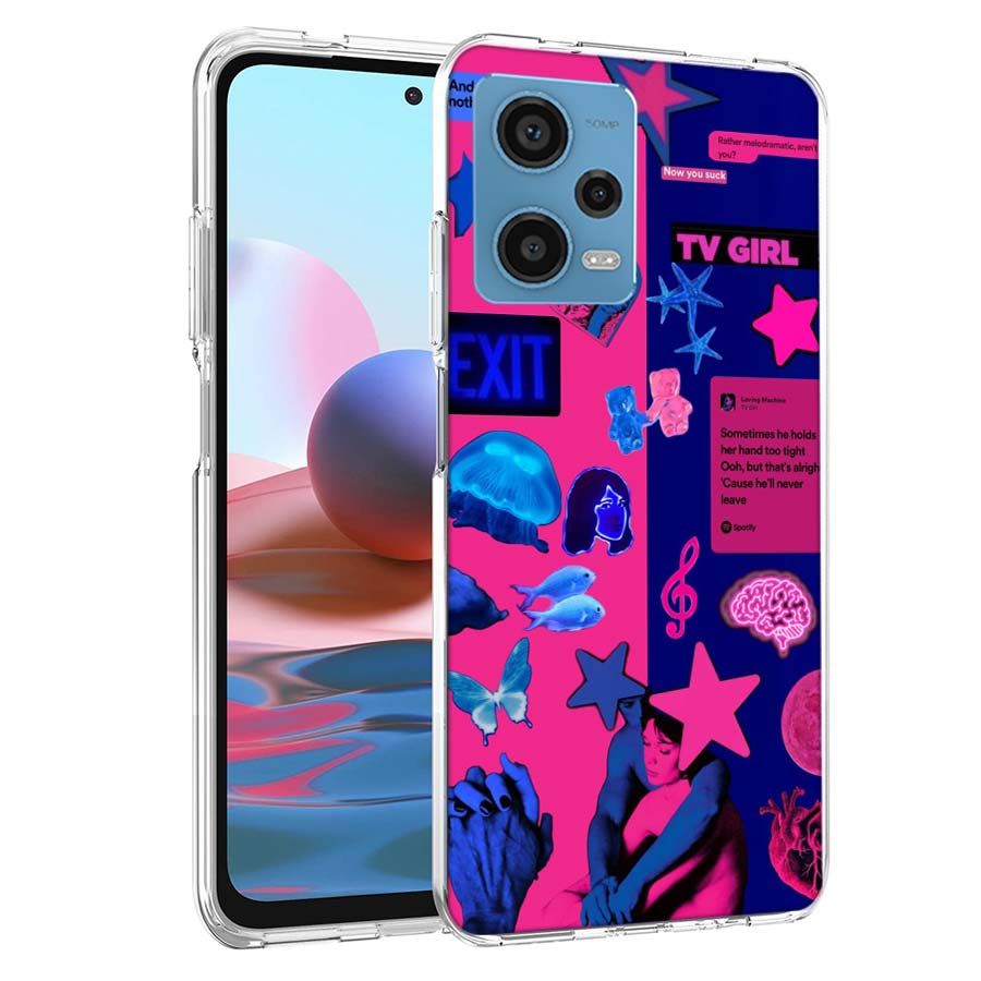 TV Girl Album Phone Case For Redmi Note 13 12 14 15 Pro Plus 13R 11 11T 11E 11S 10 Pro 10S 9 9S Cover Cell Clear TPU Capa Cases
