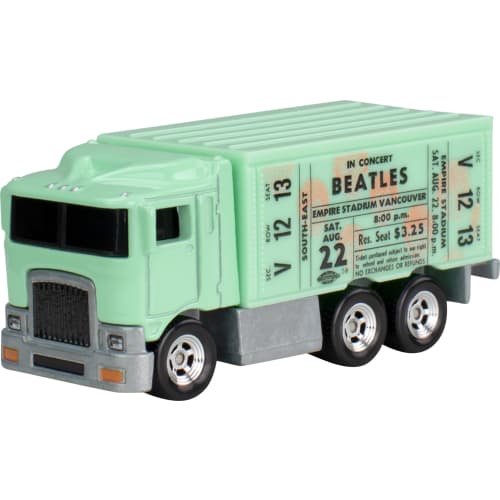 

Hot Wheels Pop Culture - Beatles Highway Hauler (Green) Vehicle Toy, Miniature Car, Ages 3 and Up, Green, HVJ45