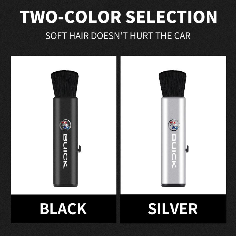 Car Retractable Cleaning Brush Air Outlet Cleaning Soft Brush For Buick Century Excelle XT Envision Park Avenue Envista GL8 GL6