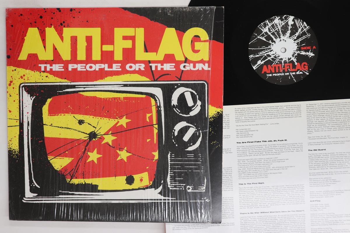 Виниловая пластинка ANTIFLAG  People Or The Gun. SD13851 SIDEONEDUMMY 2009 US Rock Б/у