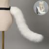 Plüsch-Katzenohren-Haarreif Realistische Tierohren Haarband Neues flauschiges Katzenohren- und Schwanz-Set Haaraccessoires