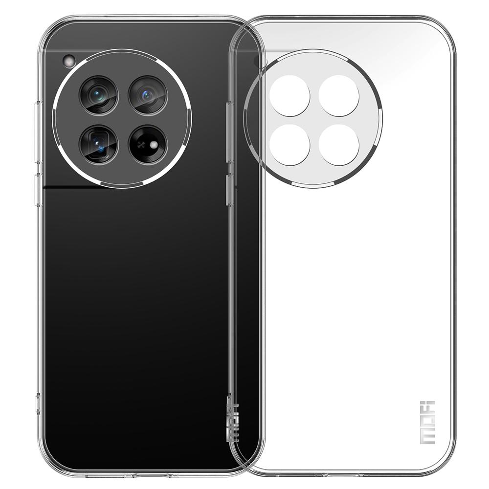 MOFI For OnePlus Ace 3 5G/12R 5G Case Slim Transparent TPU Phone Cover