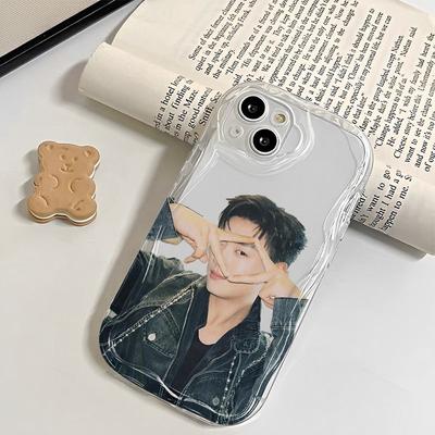 Phone Case For Iphone14 XS Plus 13 Max XR 12 7 X Pro 8 11 Straight TPU Case Cover Korean Style