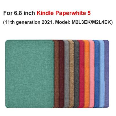11th Generation M2L3EK Folio Sleeve Wear-resistant Back Cover for Kindle Paperwhite 5