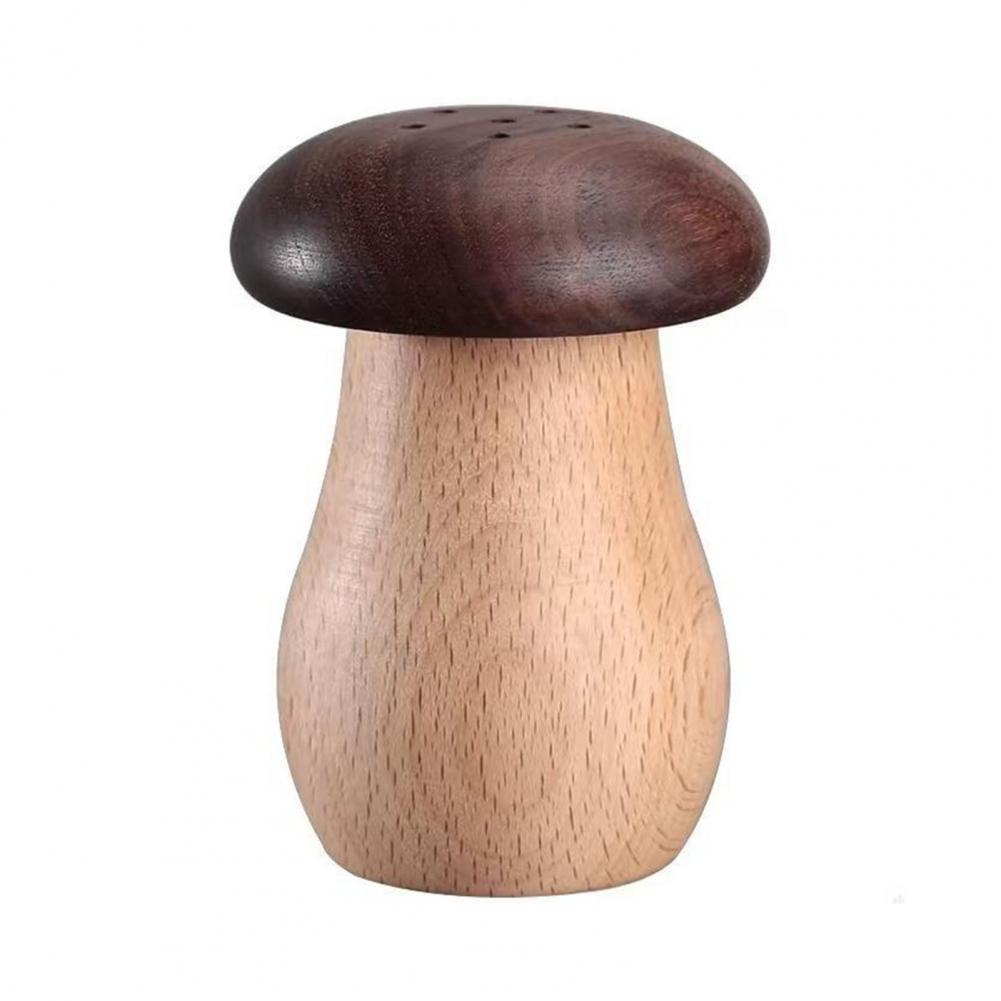 Wooden Toothpick Box Wooden Mushroom Toothpick Holder Box Farmhouse Rustic Toothpick Dispenser Home Office Restaurant Desktop кофейный