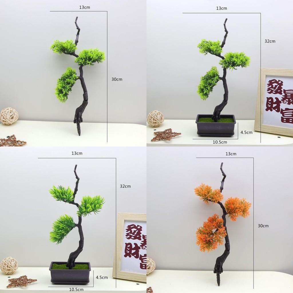 Plastik-Künstliche Kiefer Baum Landschaftszubehör Für Hausgarten- und Bürodekoration