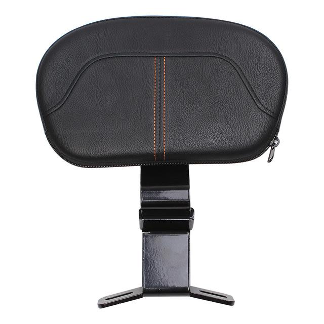 Leather Motorcycle Backrest Cushion Seat Back Rest Driver Rider for Harley Touring CVO Electra Road Street Glide Road King 09 22