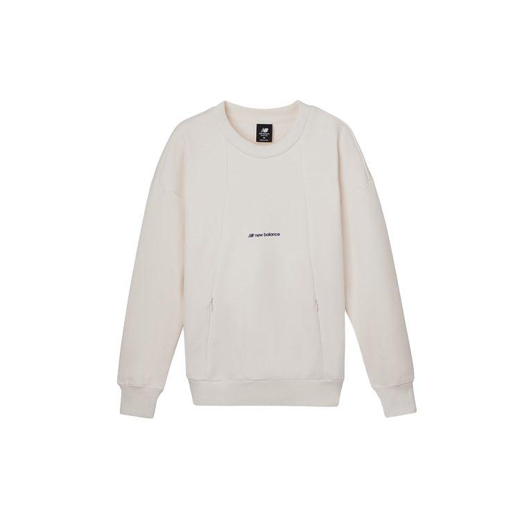 New Balance Sweatshirt Women's White AWT04308-PLW