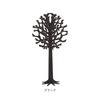 Lovi Ornament Card Tree, 16.5cm, NT, Natural Birch, Assembled, Made in Finland