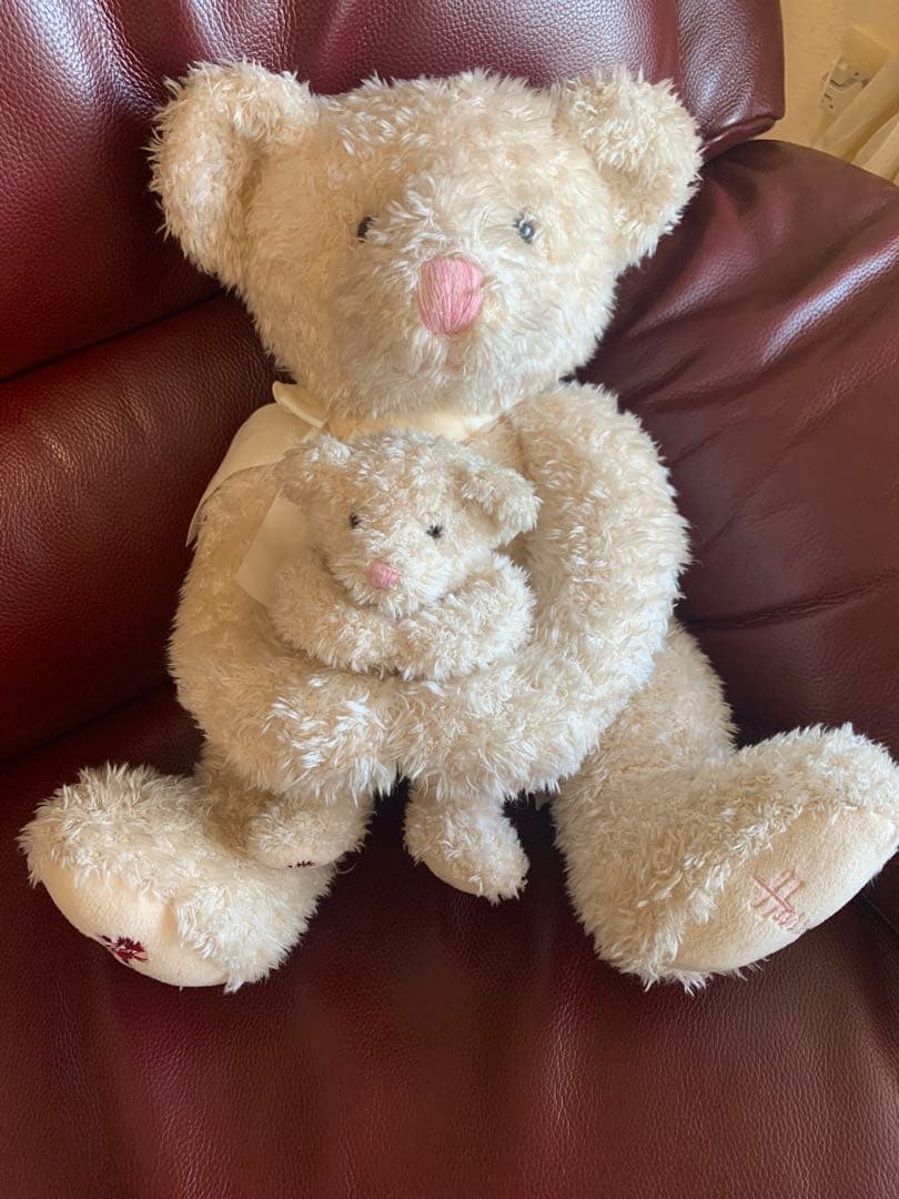 

[USED] Price Reduced Mitsukoshi Exclusive Harrods Teddy Bear Parent and Child Plush Toy