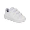 Adidas Advantage Cf C Comfortable Durable Breathable Low-Top Kids Sneakers Kids Sneakers White IG2517