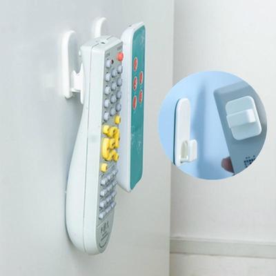 4 pezzi/set ganci in plastica set di ganci adesivi condizionatore d'aria TV telecomando chiave pratico portaoggetti da parete robusto supporto per grucce