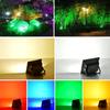 10w/ 20w/ 30w RGB Flood  Light Ultra-thin Waterproof Colorful Floodlights Portable Outdoor Camping