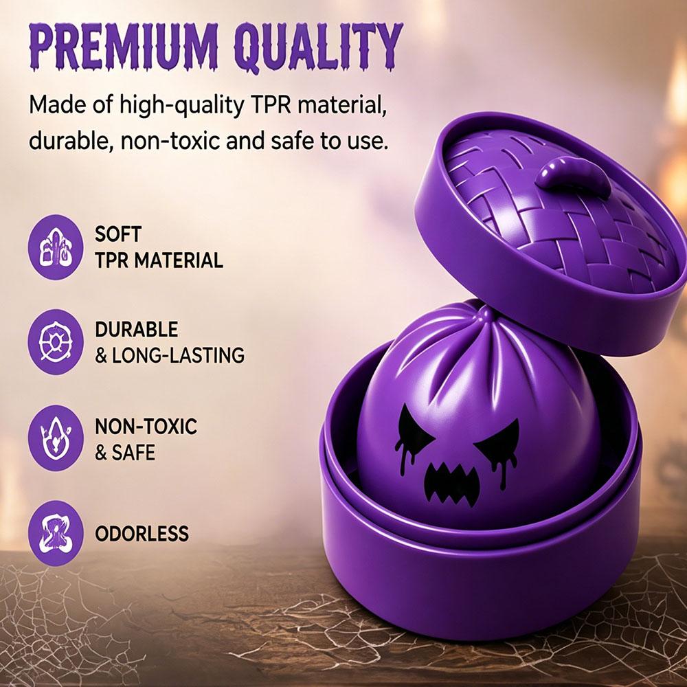 Minimalist Workspace Decor Gothic Autumn Bao Bun Sculpture Edition Slow Rebound Tactile Squeeze Prop Luxury Novelty Gift