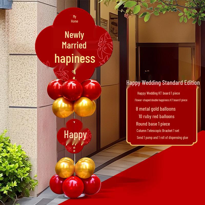 KT Board Balloon Wedding Decoration Arch for Aisle or Courtyard