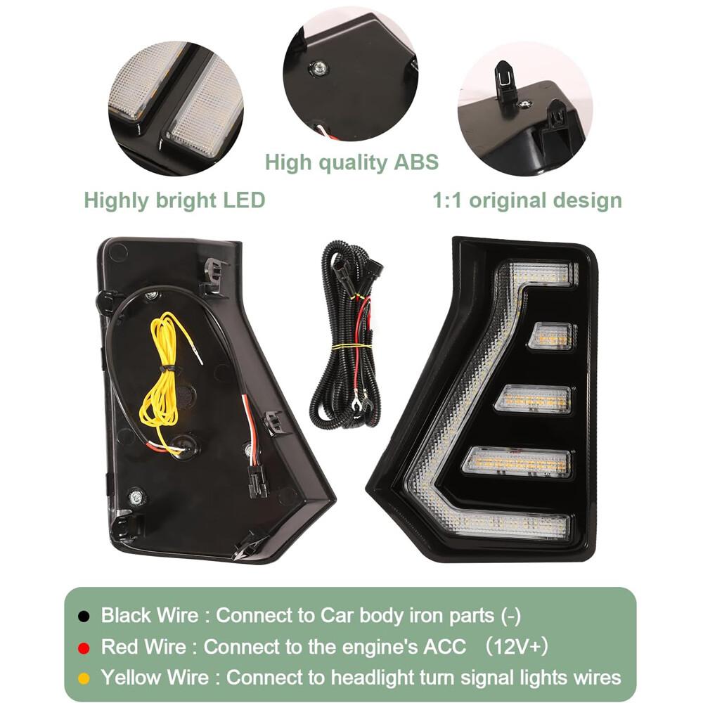 For Tacoma Daytime Running Light (pair)-24-25AMY