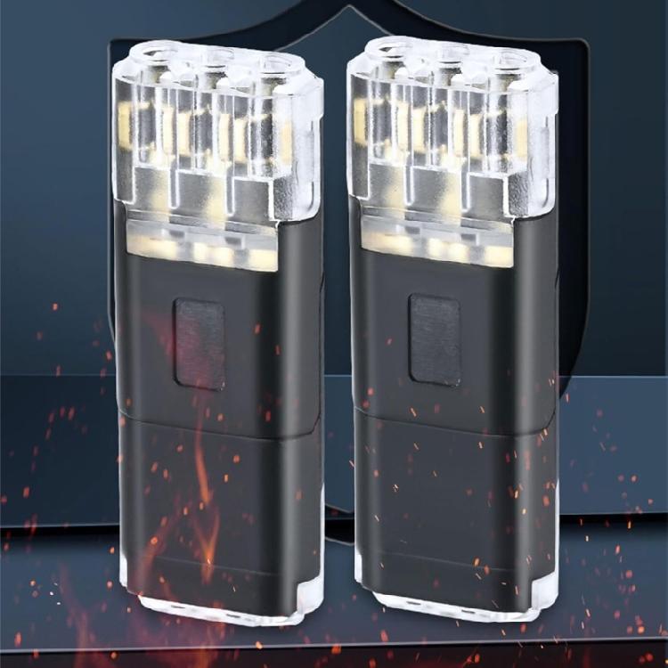 ABS Plastic LED Wire Connectors Easy Installation Terminals Block Connectors For 18-22AWG Electrical Cables
