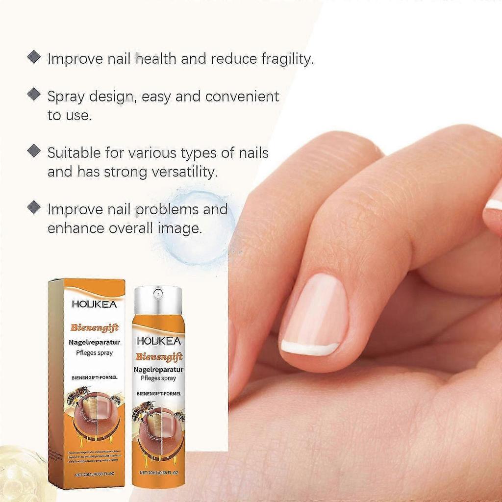 20ml Bee Venom Nail Repair Serum, Nail Care Solution, Natural Bee Venom Nail Care Spray, Ingrown Toenail Care Spray