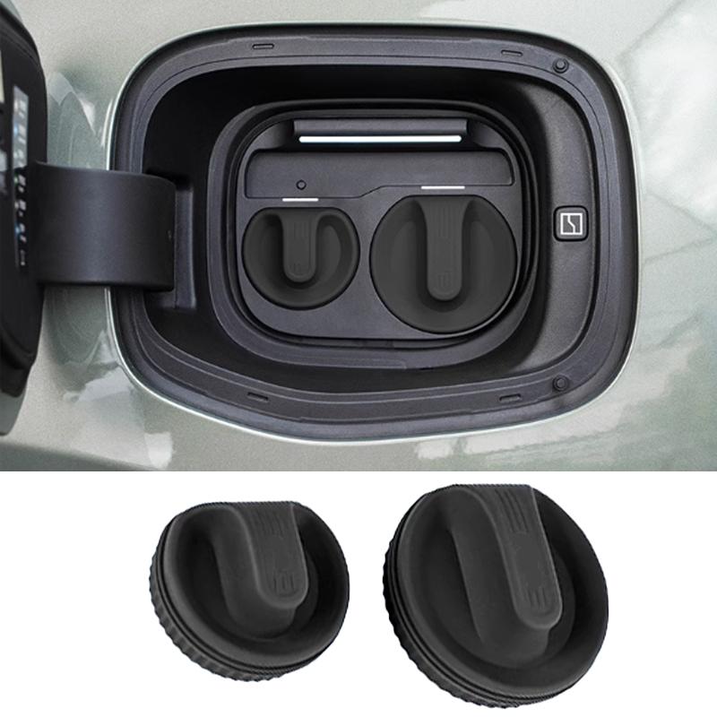 For Polestar 2 3 4 6 Charging Port Waterproof Cover Magnetic Dust Protection Cover Silicone Case Modification Accessories